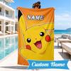 Custom Name Pika Beach Towel, Soft Quick-Dry Beach Towel, Ideal for Pool, Camping, Perfect Travel Essential Gift