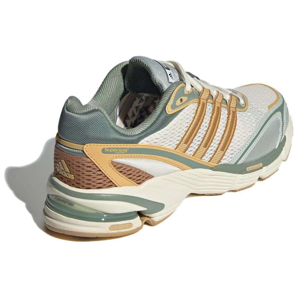 Adidas Originals Supernova Cushion 7 Comfortable Fabric Shock Absorption Durable Low-Top Casual Running Shoes Unisex Sneakers White Platinum IH5977