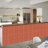 30x30CM Kitchen Touch Feel 3D Texture 4MM Thickness Wall Paper Tile Sticker Decal Home Decoration