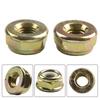 Lawn Mower Accessory Nut Left Hand Thread M10×1.25 Metal 2 Pcs For Lawn Trimmer Brand New Excellent Service Life