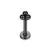 Bobisty 1pc Tragus Piercing Jewelry for Women Men Helix Cartilage Conch Earring Nose Stud Stainless Steel Medusa Labret Lip Ring