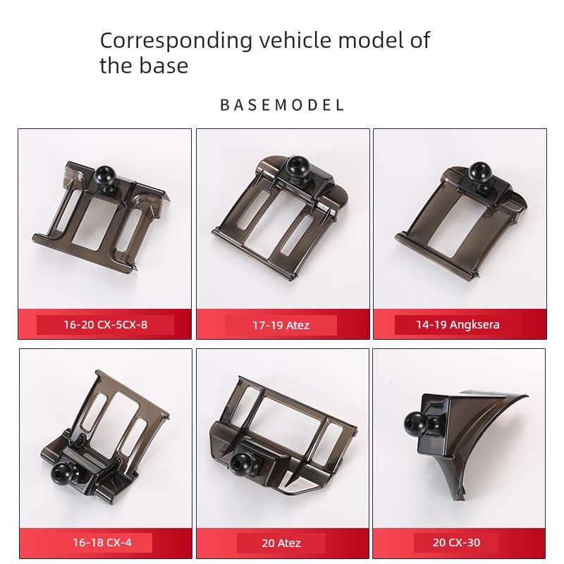 Suitable for Mazda CX-30 Mobile Phone Bracket CX4/5/8/50 Mazda 6 Onksela Car Bracket Base