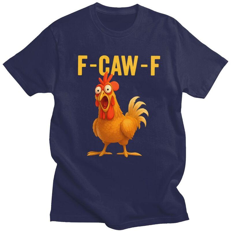 

FCawF Chicken Fcawf Chicken T Shirt for Men Tshirts Fashion Streetwaer Short Sleeve Tee Shirt 4XL