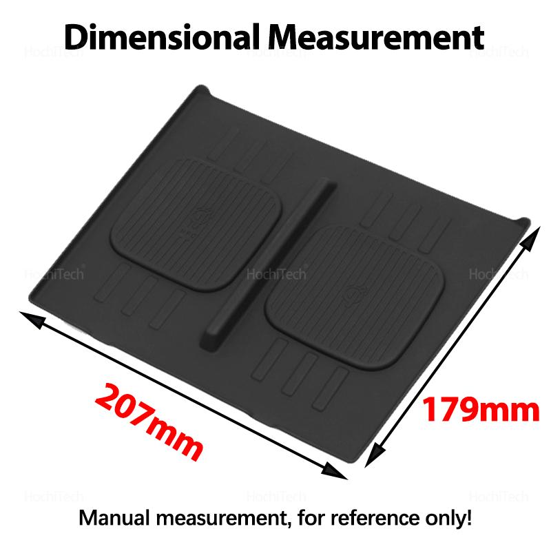 Fast Wireless Charging Pad Non-Slip Mat Storage Lightweight Phone Wireless Charger Mat for Hyundai Santa Fe MX5 2025 2025 2026