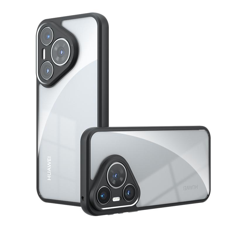 

Для Huawei Pura 70 P70 P60 P50 P50E P40 Pro Plus Ультраматовый противоотпечаток пальца Противоударный чехол из ТПУ с защитой от падений Не желтеющая задняя крышка Защитная оболочка Pura 70 Pro прозрачный