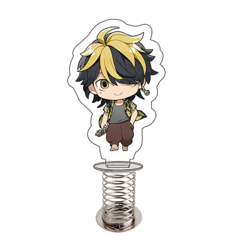 Anime Games Tokyo Avengers Cartoon Kreativní Shake Fighter Stojan Model Hračka Zábavná Průhledná akrylová dekorace na plochu