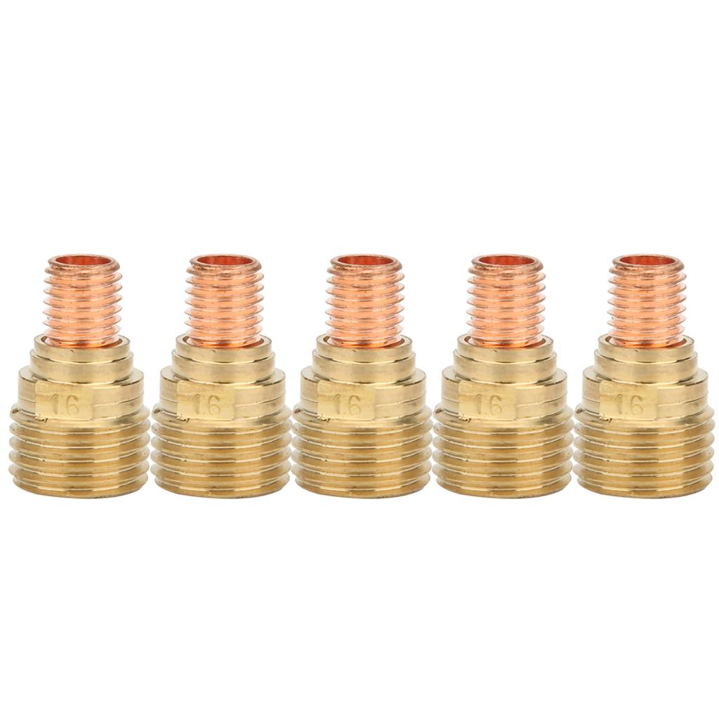 5pcs 45V43 Gas Lens Collet Body 1.6mm 1 16  for TIG Welding Torch WP 9 20 25