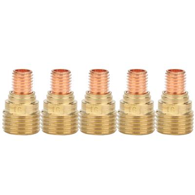 5pcs 45V43 Gas Lens Collet Body 1.6mm 1 16  for TIG Welding Torch WP 9 20 25