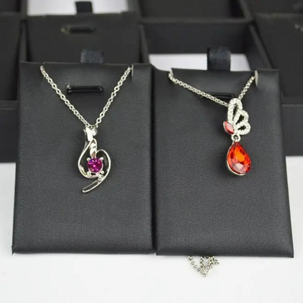 Stackable PU Leather Jewelry Pallet Multi Compartments Jewelry Drawer Inserts Dresser