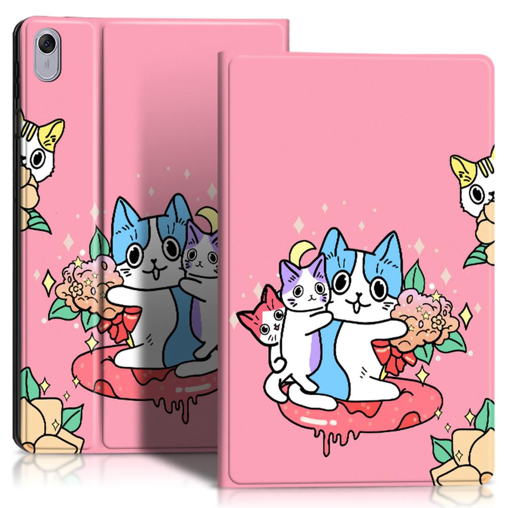 For Huawei Hi MatePad 11.5 2024 Case Pattern Print PU Leather+TPU Stand Tablet Cover