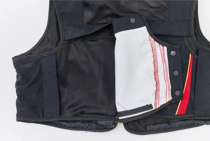 Gamakatsu Gore Tex Infinium Windstopper Short Mesh Fishing Vest GM2324 Size L Windproof Water Repellent Quick Dry