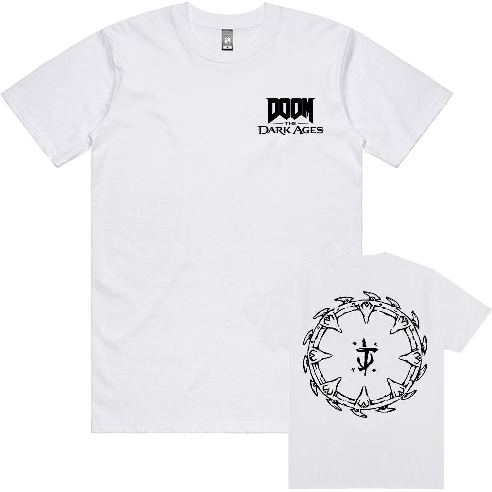 

Гра DOOMM The Dark Ages Графічна Футболка Унісекс Вуличний Стиль Мода Бавовняні Футболки З Коротким Рукавом XL