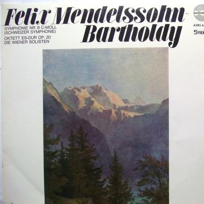 LP Record FELIX MENDELSSOHNBARTHOLDY  DIE W  Mendelssohn 9.Symphonie Oktett Op.2 AVRS6433 Amadeo Austria Classical Used
