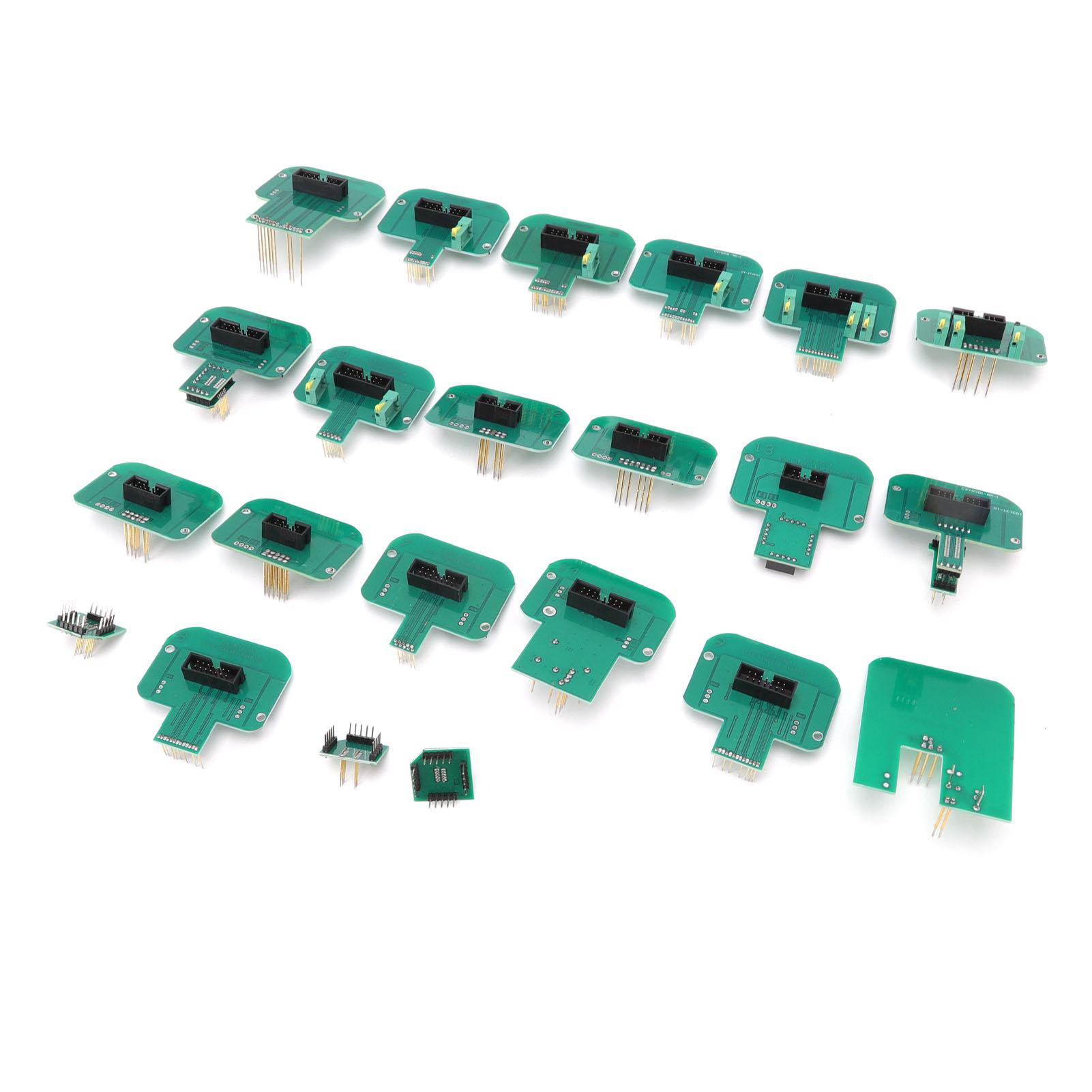 22 шт., светодиодные адаптеры для рамок BDM, зеленый профессиональный инструмент для чип-тюнинга, замена для Bosch