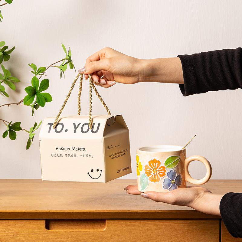 Graduation Gifts To Teachers and Girls Gift Cups Ceramics High Value Practical Gifts Water Cups Souvenirs Tea Cups