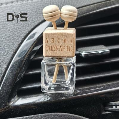 Clip per aromaterapia con presa d'aria per auto portatile utile per bottiglia di profumo in vetro ben progettata da 8 ml