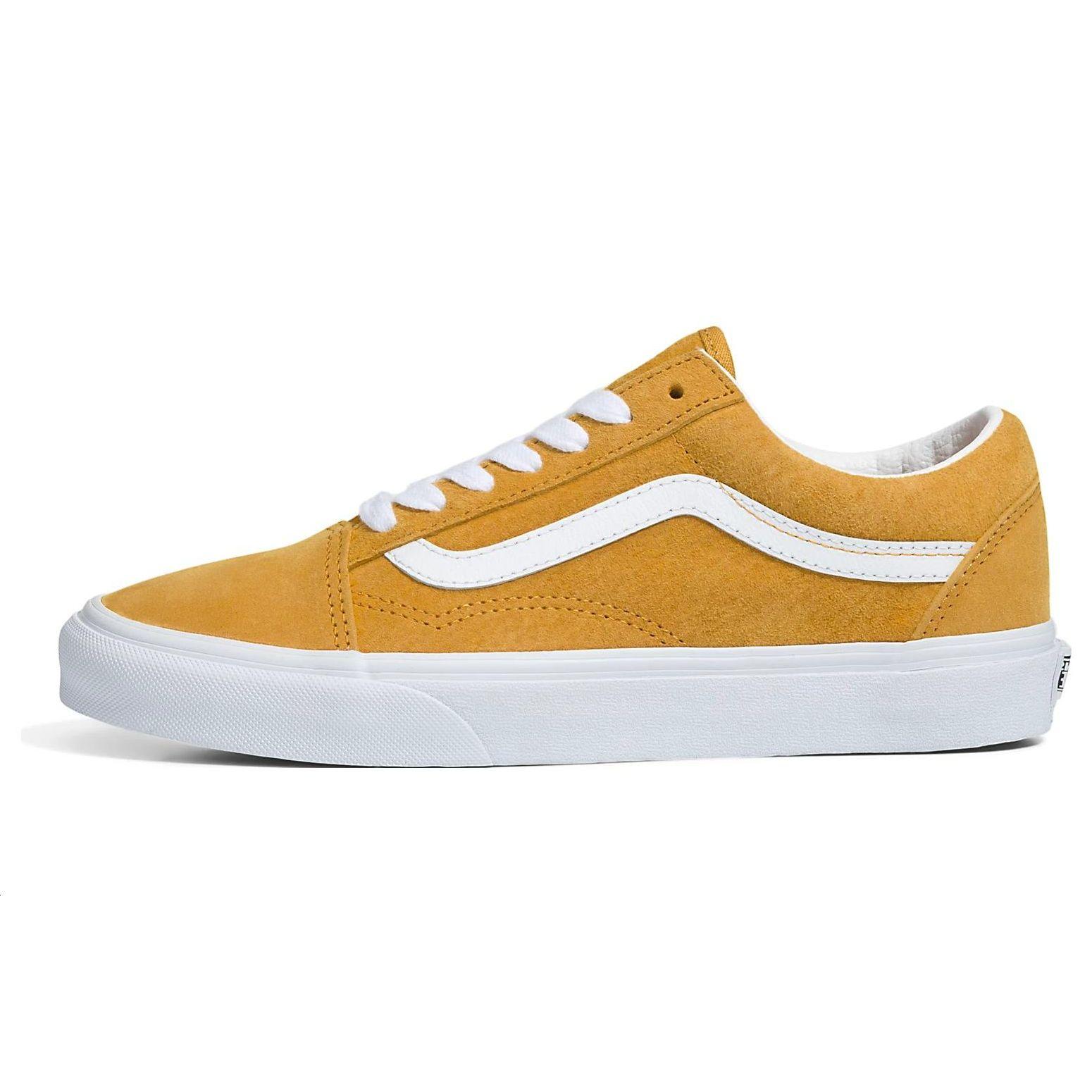 Vans Old Skool Pig Suede - Golden Yellow Unisex Sneakers VN0A5JMIF3X 37