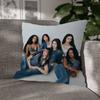 Korea Kpop KKatseye Pillow Cover Soft Decorative Throw Pillow Case Xcm Couch Home Decor for Living Room Sofa Party Gift