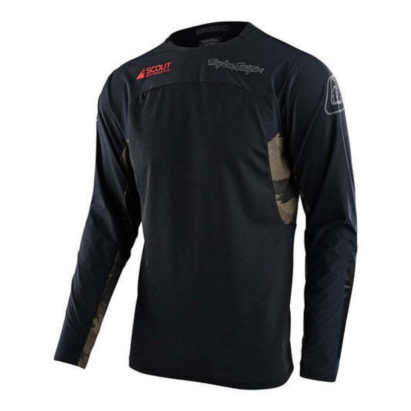 Men Women Cycling Long Sleeve Jersey Breathable Quick Dry Mountain Bike MTB Shirt Sport Wear