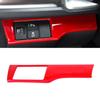 Headlight Switch Control Frame Cover For Honda Civic 10th 2016- Bright Red