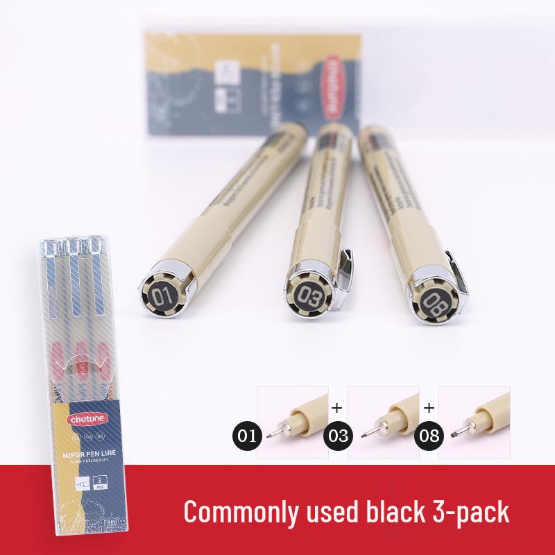 Waterproof Fine Liner Set: Art & Student Sketching Pens