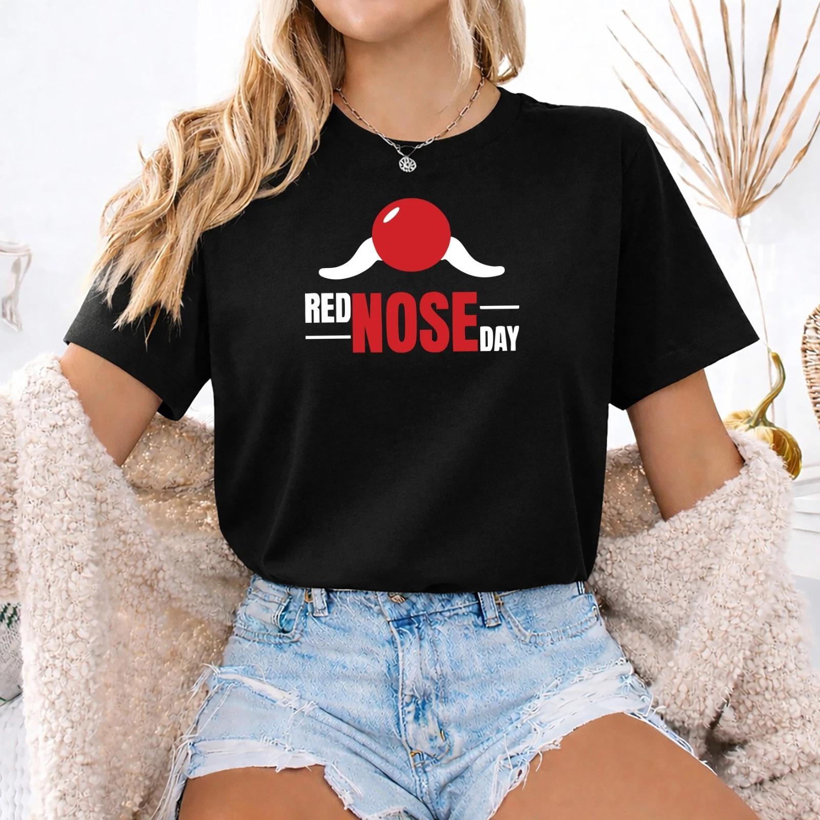 Red nose day 2026 T-shirt, Kids comic Relief Funny Shirt , Red nose teen 6 L