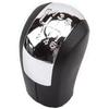 Gear Knob and Dust Cover Chrome Set for Skoda For Octavia 2 Model Years 2004 to 2013 Compatible with Manual Transmissions