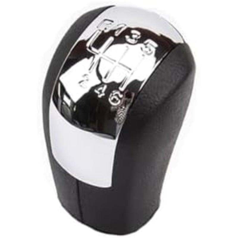 Gear Knob and Dust Cover Chrome Set for Skoda For Octavia 2 Model Years 2004 to 2013 Compatible with Manual Transmissions