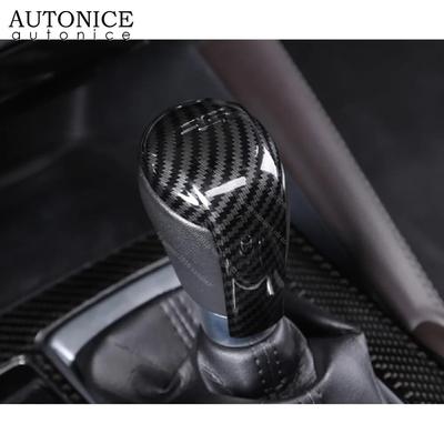Farge karbonfiber ABS Girspakknott Deksel trim passform For Mazda 3 Mazda 6 Mazda2 CX5 CX3 CX8 CX9 CX-3 CX-5 CX-8 CX-9 2014-2018