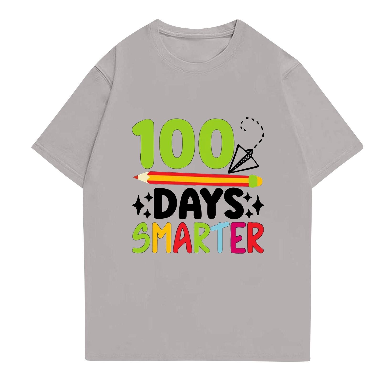 

Жіноча літня мода повсякденний принт круглий виріз короткий рукав топ блузка S