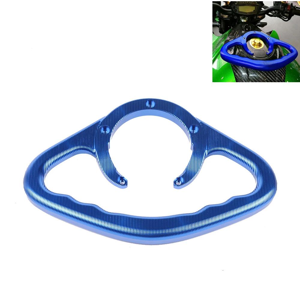 For Kawasaki Yamaha Suzuki Fuel Tank Cap Handle Suitable Motorcycle Modification Tank Cap Grab Handle Rear Passenger