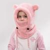 Children's Hats Velvet Ear-Protecting Scarves Boys Autumn Winter One-Piece Hats