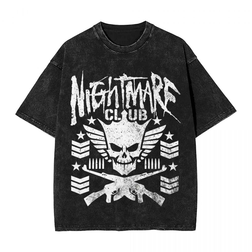 Retro Cody Rhodes Vintage Washed Tshirt Men Cotton Tops Shirts Retro Crewneck Short Sleeve