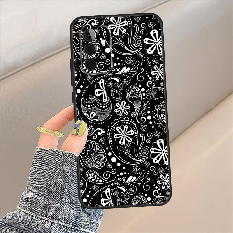 Paisley Bandana Case For Samsung Galaxy A22 A05 A53 A33 A06 A26 A16 A56 A36 A05 A32 A52 A54 A34 A14 A55 A15 A35