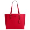 COACH Mollie Leather Tote Bag, Shopping Bag, Handbag, Shoulder Bag Large Women's Red CV968-IMUP7