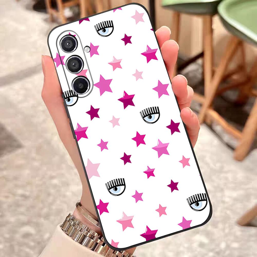 Ferragnies Eyes Phone Case For Samsung S26 S25 Edge S24 S23 S22 S21 S20 Ultra Plus Fe Galaxy Silicon Cover