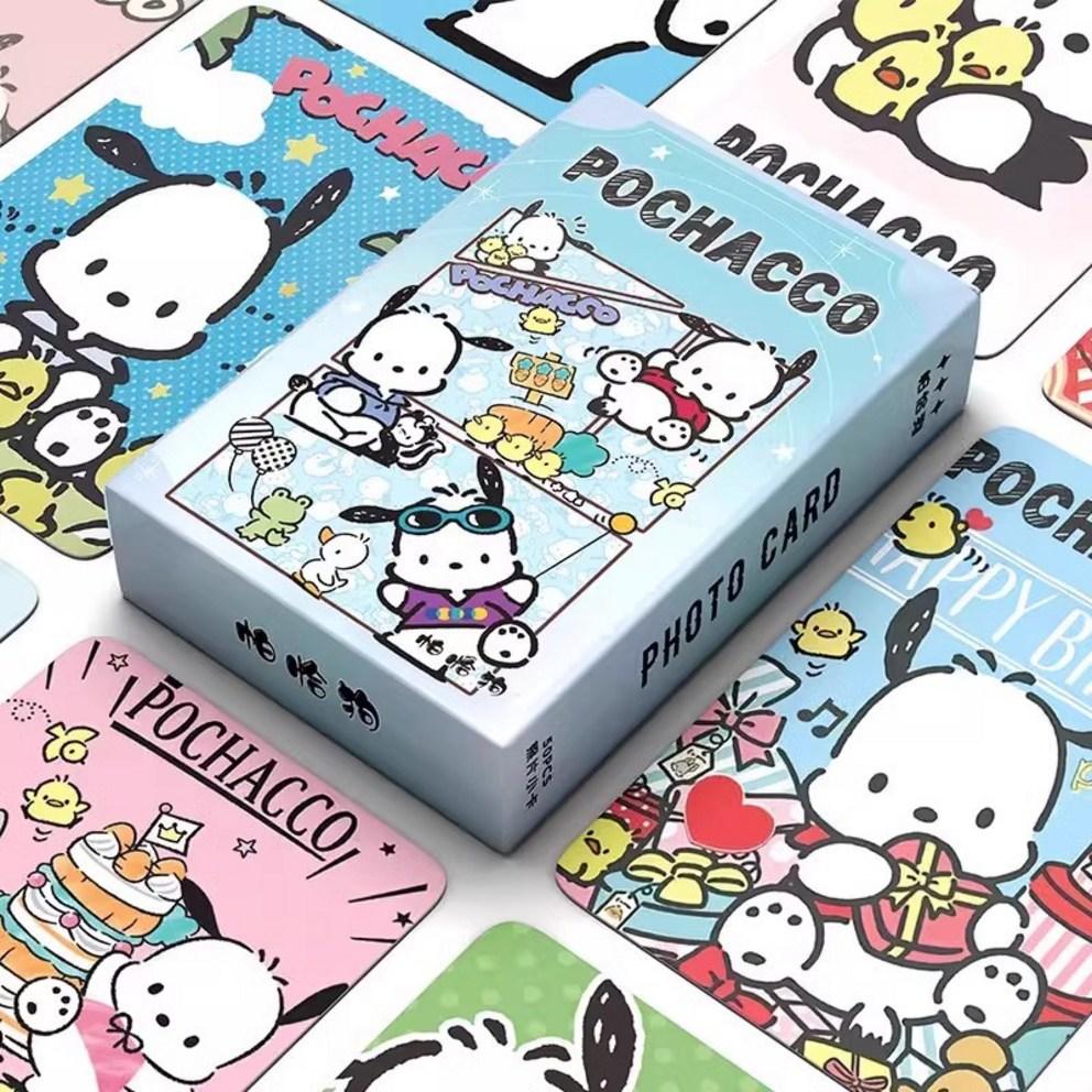 Mapsiai Sanrio-figur 55-ark holografiska varor fotokort, My Melody, 1 styck