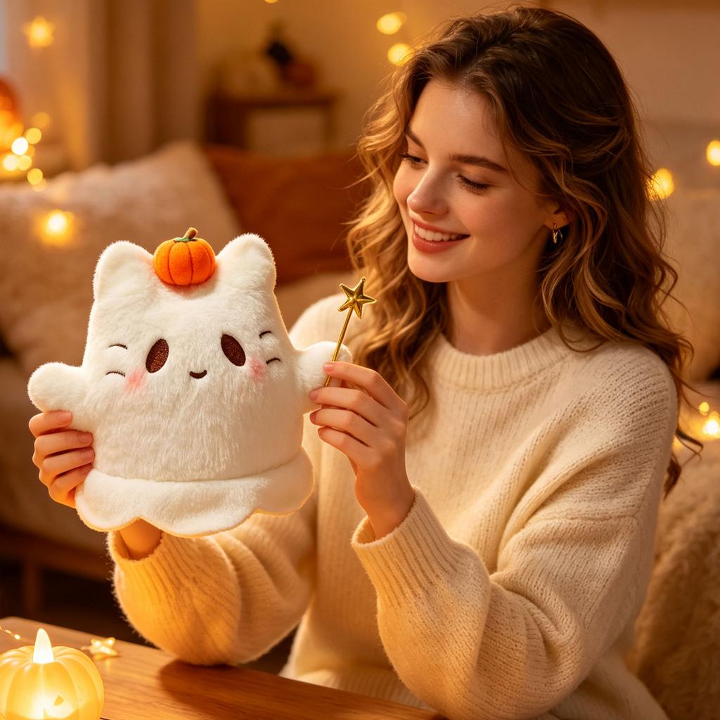 Halloween Plush Toy Soft Stuffed Animal for Holiday Decoration or Gift