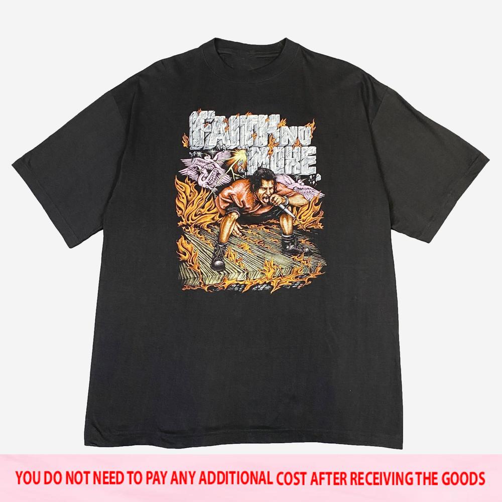 Rare Hot Faith No More Band Short Sleeve Black S-5XL Shirt SN219 Unisex T-Shirt XXXXL