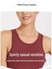 Lulu Yoga Shockproof Sports Bra | Beautiful Back Camisole Vest with Chest Pad