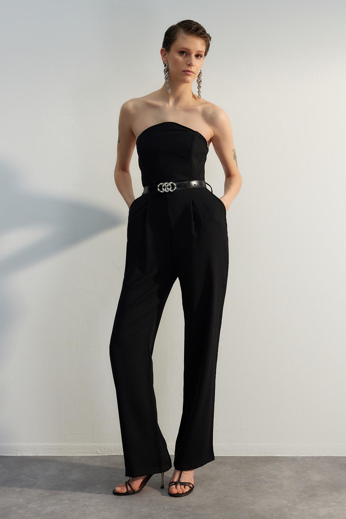 

Комбинезон - Черный - Классический крой