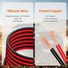 Starthilfe für Dewalt/Makita/Ryobi/Milwaukee/ 18/20V Batterie Autobatterie-Zündgerät Notstrom für das Auto Starthilfekabel 12AWG Kabel