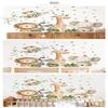Cartoon Waldtiere Wandaufkleber Für Kinder Kinderzimmer Mädchen Junge Babyzimmer Dekoration Elefant Giraffe