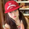 Korean Drawstring Baseball Cap Cotton Women's Visors Casual Letter Baseball Cap  Teenagers