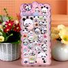 Cute Animal Rabbit Cat Soft Pinched Decompression Stickers Kawaii Cartoon 3D Decoration Decals Toys Stress Gift