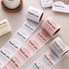 120 Stickersroll Thank You Stickers Cake Bakery Baking Decoration Self-Adhesive Labels Gift Packaging Sealing Stickers