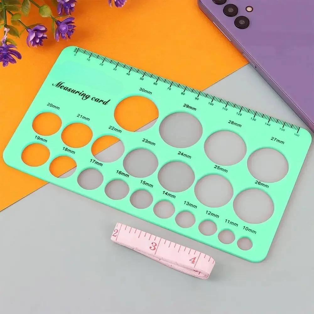 Speenliniaal voor Flensafmetingen, Zacht Flexibel Siliconen Meetinstrument voor Afmetingen Borstkolf, Eenvoudig te Gebruiken voor Afkolven