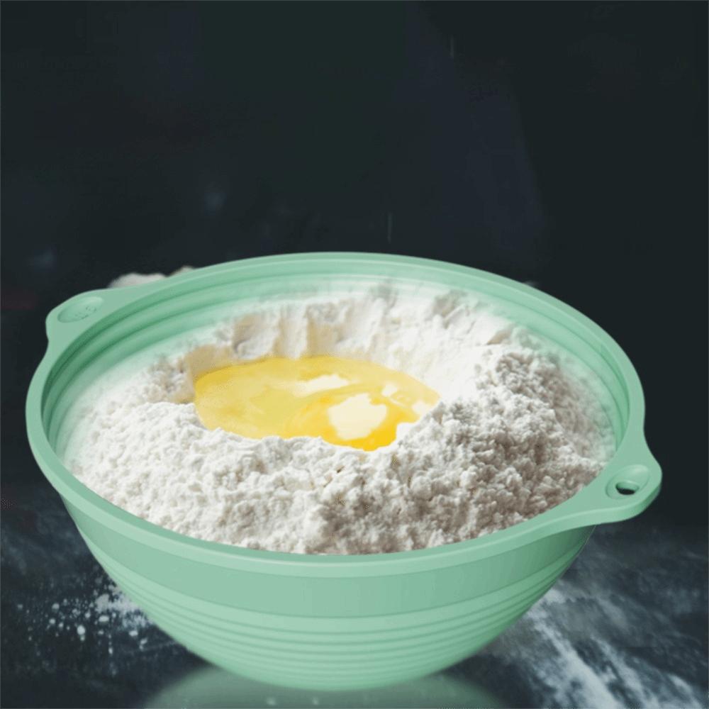 Silicone Dough Proofing Bowl Foldable Dough Fermentation Basket Bread Proofing Basket  Bakery