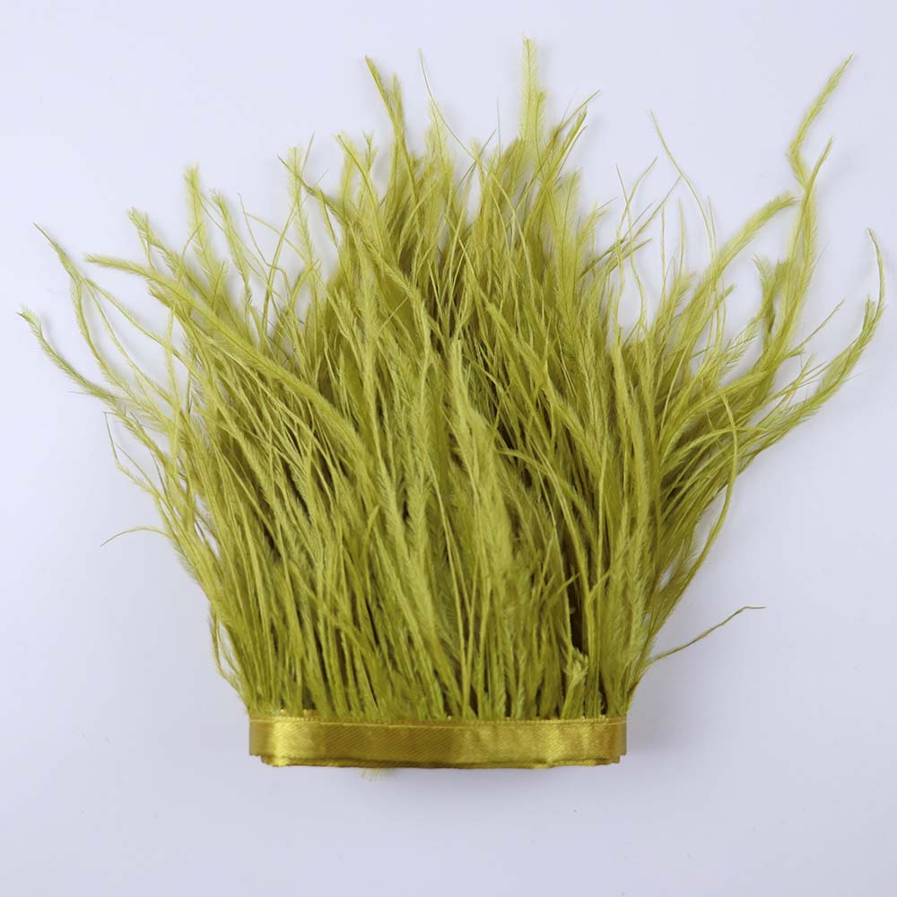 Feather 6-18CM Natural White Black Ostrich Feathers Trim for Wedding Dress Clothing Accessories Party Decoration Plume Fringe