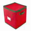Organizer Portable Christmas Decoration Storage Box with Dividers Lightweight